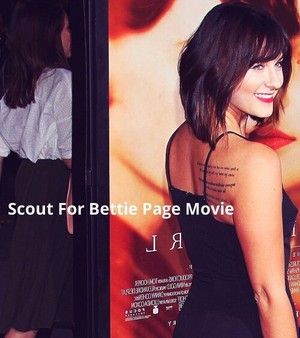  Scout for a Bettie Page Movie!
