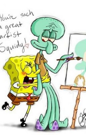  Spongebob and Squidward