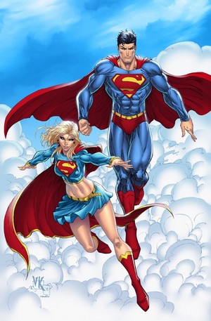  सुपरमैन and Supergirl