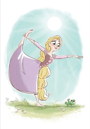 Tangled The Series: Storybook Illustration