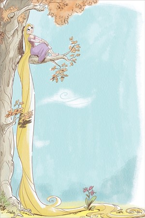 Tangled The Series: Storybook Illustration
