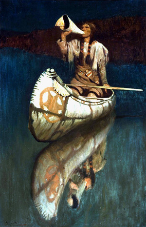 The Signal by N.C. Wyeth