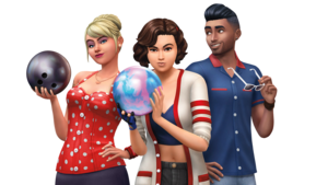  The Sims 4: Bowling Night Stuff Render