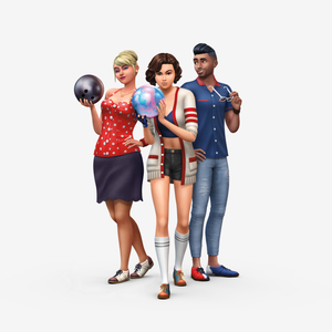  The Sims 4: Bowling Night Stuff Render
