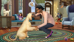  The Sims 4: kucing and anjing