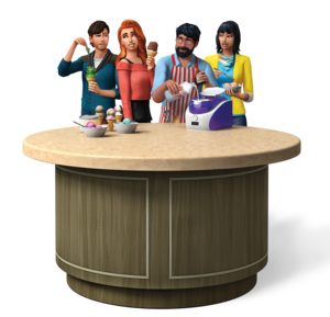 The Sims 4: Cool phòng bếp, nhà bếp Stuff Render