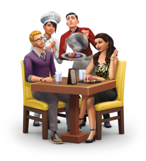  The Sims 4: Dine Out Render