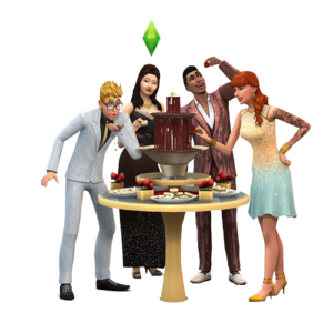  The Sims 4: Luxury Party Stuff Render
