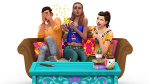  The Sims 4: Movie Hangout Stuff Render