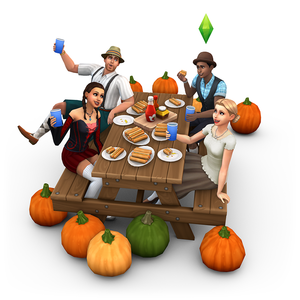  The Sims 4: Spooky Stuff Render