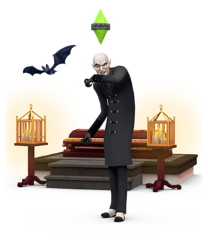 The Sims 4: Vampires Render