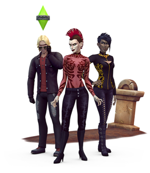  The Sims 4: Vampires Render