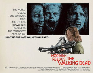  The Walking Dead "Omega Man" Movie Tribute Poster for the 100th Episode