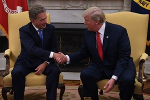  Trump Welcomes Finnish President Niinisto to White House - August 28, 2017