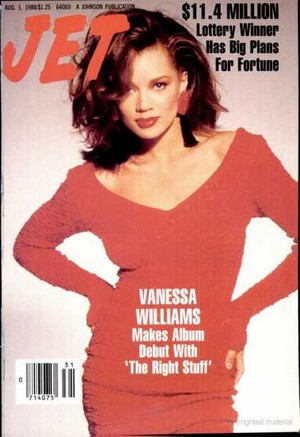  Vanessa Williams On The Cover Of Jet Magazine