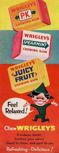 Vintage permen Advertisements