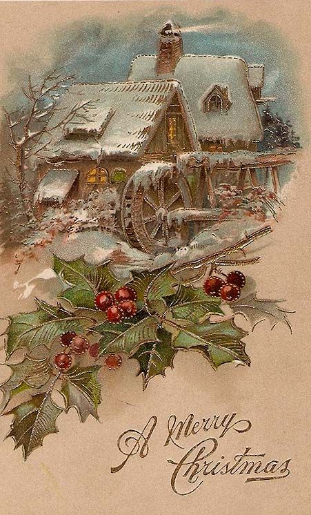 Vintage Christmas Cards - Christmas Photo (40749858) - Fanpop