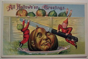  Vintage halloween Cards