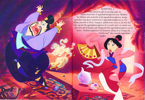  Walt Disney Book Scans – Mulan: The Story of Fa Mulan (Danish Version)