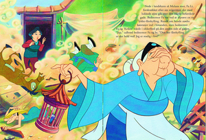  Walt ディズニー Book Scans – Mulan: The Story of Fa ムーラン (Danish Version)