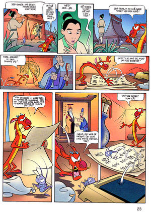  Walt Disney Movie Comics - Mulan (Danish Version)