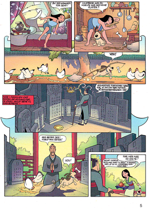Walt Disney Movie Comics - Mulan (Danish Version)