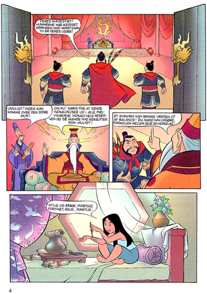  Walt Disney Movie Comics - Mulan (Danish Version)