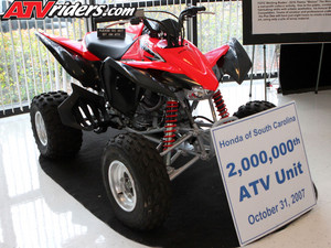 2 million Honda ATV s  