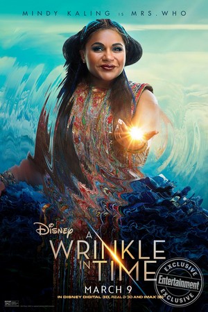 A Wrinkle in Time (2018) Poster - Mindy Kaling as Mrs. Who