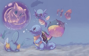  Beautiful Pokemon Mew 壁纸