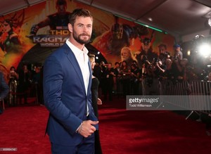 Chris at Thor Ragnarok premiere