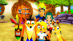  Crash and Jak and Daxter Picture Time MMD