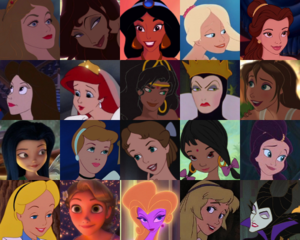  Disney Females
