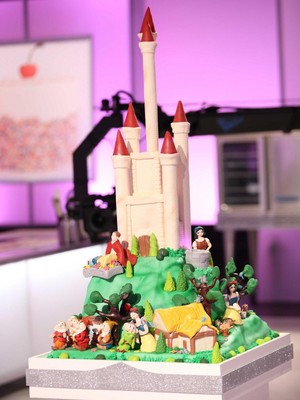  डिज़्नी Princesses Cake