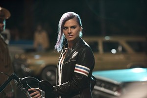 Eliza Coupe as Tiger in 'Future Man'