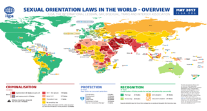 Homophobia World Map 2017