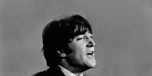  John singing