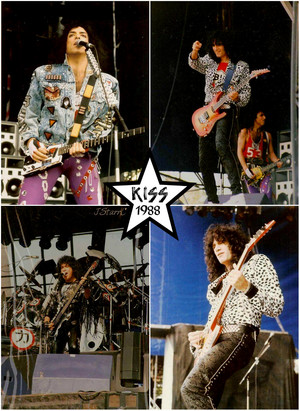  Kiss ~Tilburg, Netherlands...September 4, 1988 (Monsters of Rock)