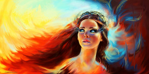  Katniss 粉丝 art