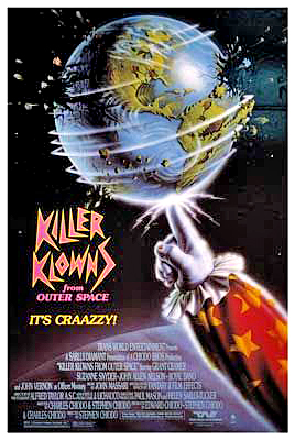  Killer Klowns from Outer luar angkasa (poster)