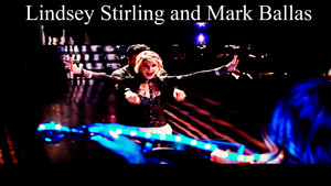  Lindsey Stirling and Mark Ballas kertas dinding