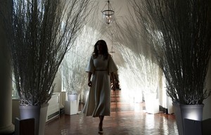  Melania Previews White House krisimasi Decorations - November 27, 2017
