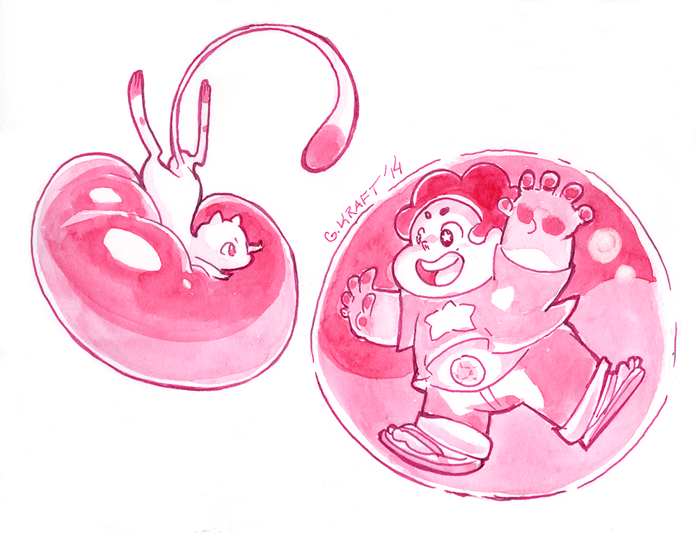 Mew and Steven