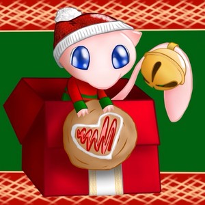  Mew in a クリスマス Present