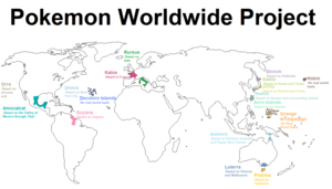  Pokemon World Map