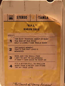  1969 Release, M. P. G., On 8-Track Cassette