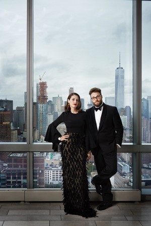  Seth Rogen and Lauren Miller - Haute Living Photoshoot - 2015
