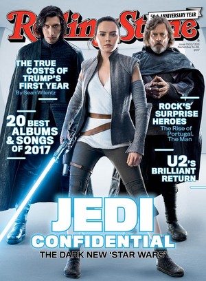  bintang Wars - Episode VIII: The Last Jedi Cover on Rolling Stone Magazine
