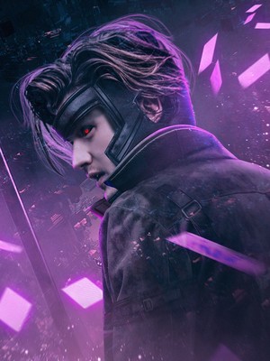  Stranger Things Turned into ‘X-Men’ 超能英雄 and Villains - Steve as Gambit