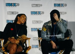 The Flash Cast at FanExpo Vancouver on 11/11/17